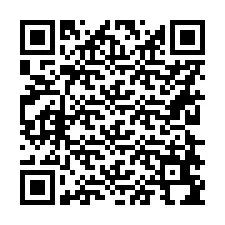 QR Code pour le numéro de téléphone +56228694445