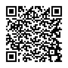 Código QR para número de telefone +56228694472