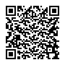 QR Code pour le numéro de téléphone +56228694493