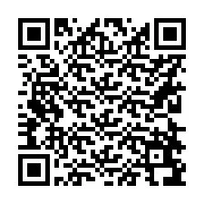 QR код за телефонен номер +56228696605