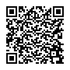 QR код за телефонен номер +56228696760