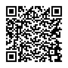 Código QR para número de telefone +56228696883