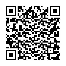 Código QR para número de telefone +56228717001