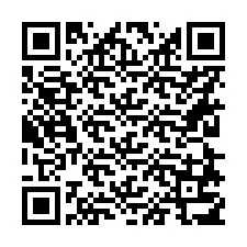 QR kód a telefonszámhoz +56228717005