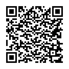 Codice QR per il numero di telefono +56228717007