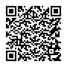 Código QR para número de teléfono +56228717011