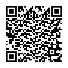 Código QR para número de telefone +56228717014