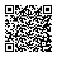 Kod QR dla numeru telefonu +56228717026