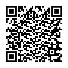 QR-code voor telefoonnummer +56228717029