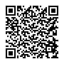 Codice QR per il numero di telefono +56228874300