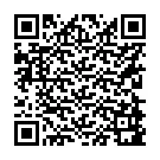 QR Code for Phone number +56228981110