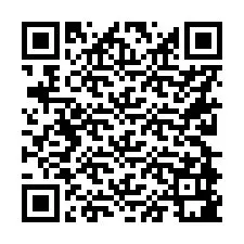 QR-koodi puhelinnumerolle +56228981138