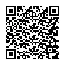 Codice QR per il numero di telefono +56229016477