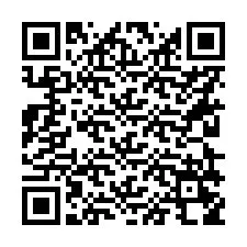 Código QR para número de telefone +56229258600