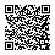 QR kód a telefonszámhoz +56229381575