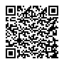 電話番号のQRコード +56229587000