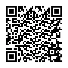 電話番号のQRコード +56229587300