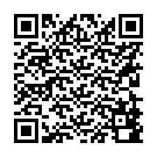 QR kód a telefonszámhoz +56229880500