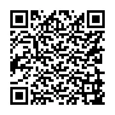 QR kód a telefonszámhoz +56229947008