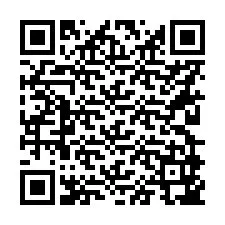 Código QR para número de teléfono +56229947230