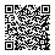 QR Code pour le numéro de téléphone +56229947250