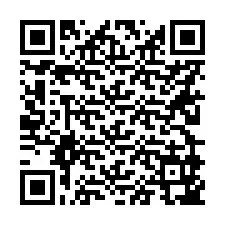 Codice QR per il numero di telefono +56229947422