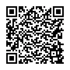 Código QR para número de teléfono +56229947745