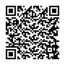 QR-code voor telefoonnummer +56229947836