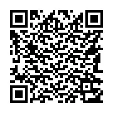 Código QR para número de telefone +56582353644