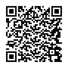 Código QR para número de teléfono +56942096825