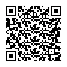 QR kód a telefonszámhoz +56942305156