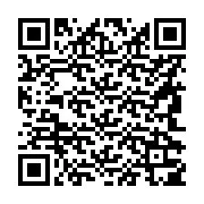 QR-code voor telefoonnummer +56942305210