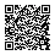 QR-code voor telefoonnummer +56942898569