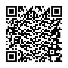 Código QR para número de telefone +56944704073