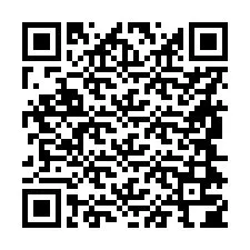 Codice QR per il numero di telefono +56944704076