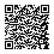 Codice QR per il numero di telefono +56956584374