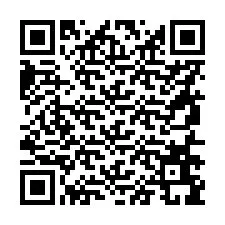 Código QR para número de teléfono +56956699700