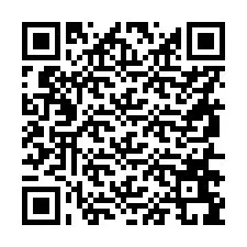 Código QR para número de teléfono +56956699744