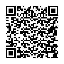 Codice QR per il numero di telefono +56957584093