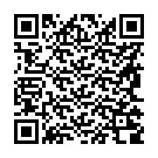 QR-koodi puhelinnumerolle +56961208162