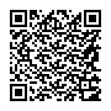 QR код за телефонен номер +56961302075