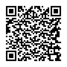 QR Code pour le numéro de téléphone +56961398834