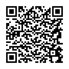 Código QR para número de teléfono +56961494150