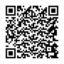 Código QR para número de teléfono +56961497019