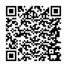 QR-kood telefoninumbri jaoks +56967791396