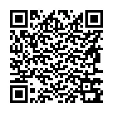 QR-kood telefoninumbri jaoks +56967791412