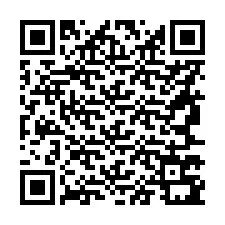 QR kód a telefonszámhoz +56967791430