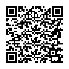 QR Code สำหรับหมายเลขโทรศัพท์ +56967791443