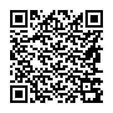 電話番号のQRコード +56967791497