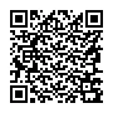 電話番号のQRコード +56967791508